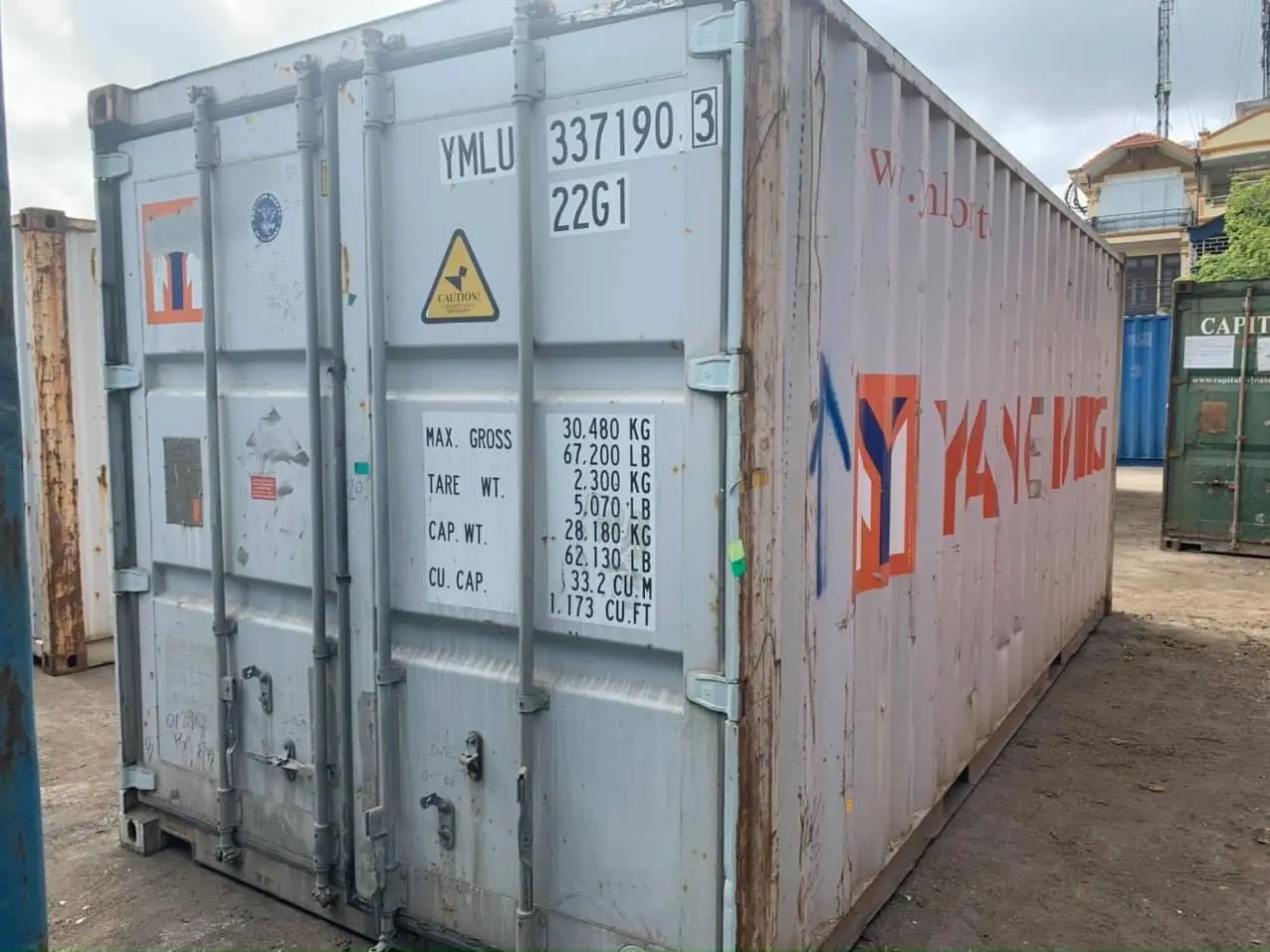 Container 20 feet Yangming YMLU 3371903